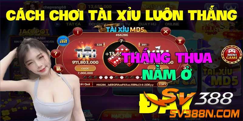 Một số lưu ý khi chơi tài xỉu SV388 trực tuyến đổi thưởng